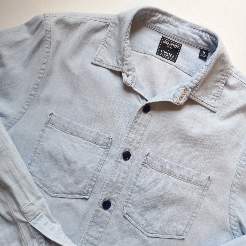 Overshirt in Worn Wash